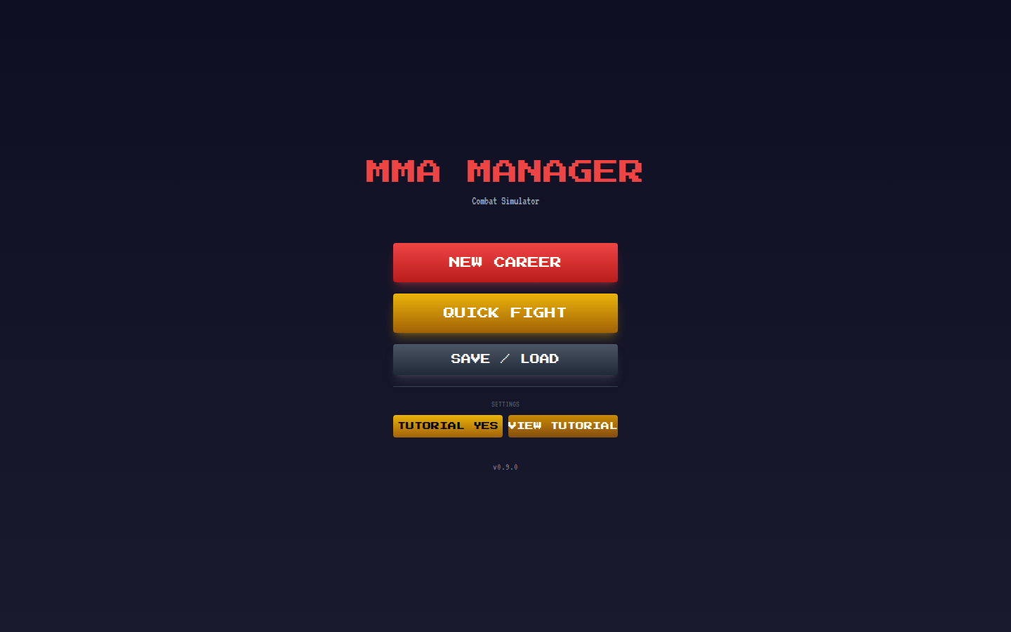 MMA Manager 1